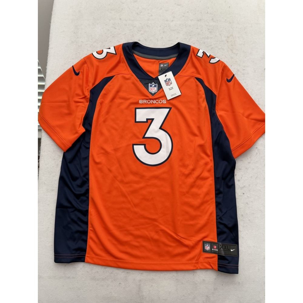 Nike Denver Broncos Russell Wilson Jersey Mens Size 2XL NEW WITH TAGS